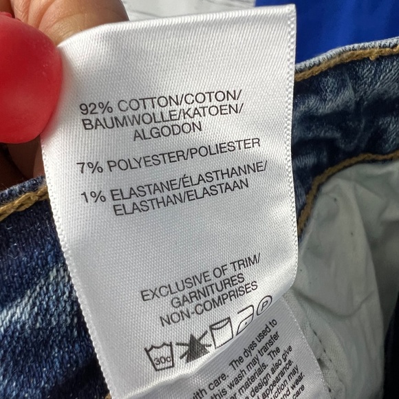 •NWT🤩|•SILVER JEANS•| Sure Thing Long Short Universal Fit High Rise Waist Short - Picture 12 of 12